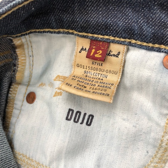 7 for All Mankind Girls’ Dojo Jeans Sz 12 - Picture 5 of 8